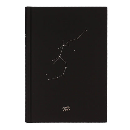Zodiac Sign Constellation Blank Ruled Journal Notebook